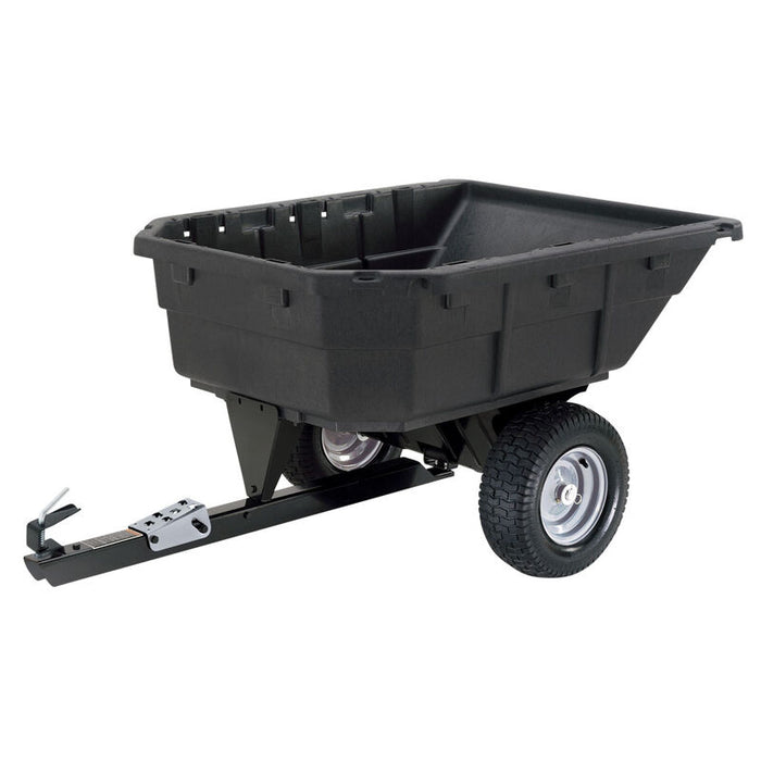 Trailer Poly Swivel Dump Cart 12.5 Cu. Ft. Level Capacity / 15 Cu. Ft Heaped Capacity