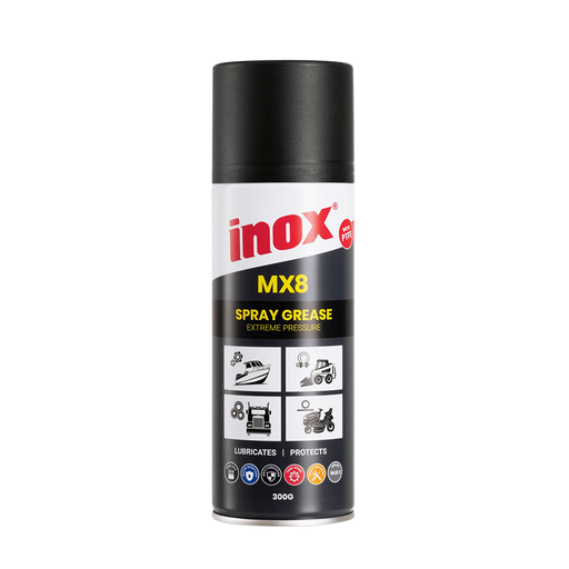 Inox Mx8 Ptfe Grease Aerosol 300g