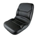 Ride-on Seat Black 495h X 545d X 470w High Back Suits Various