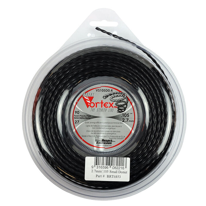 Desert Vortex Trimmer Line .105" / 2.70mm Small Donut Length 27m