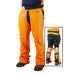 Ga Fluro Orange Chainsaw Chaps Lge 1050mm