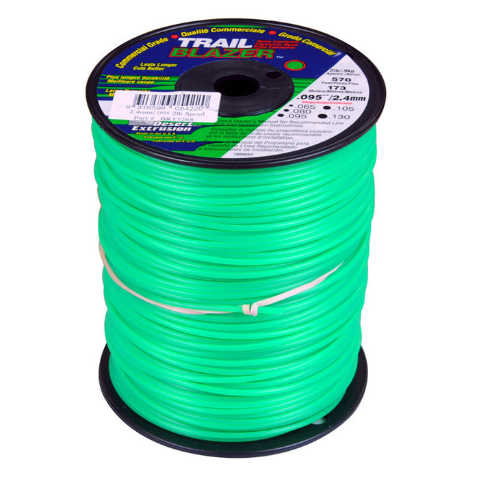 Trail Blazer Trimmer Line .095" / 2.40mm Spool Length 173m