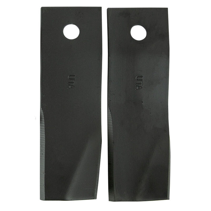 Cox / Kingcat / Mtd / Victa 5-1/2" Swing Back Blade Set Skin Packed For Display