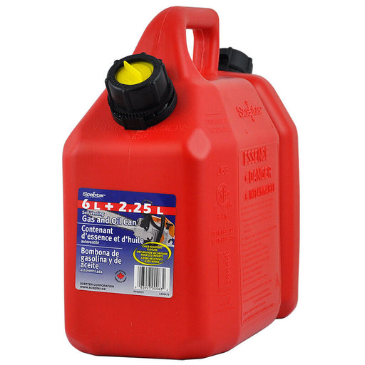 Scepter Fuel & Oil Combination Can 6l / 2.5l