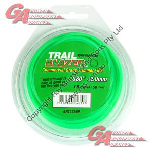 Trail Blazer Trimmer Line .080" / 2.00mm Teardrop Loops Length 50'