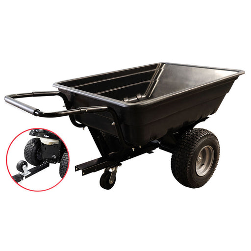 Trailer / Poly Garden Cart Wide Wheel