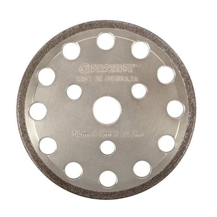 Prokut Cbn Grinding Wheel 145mm X 5mm X 22.2mm Suits 0.404" Chain