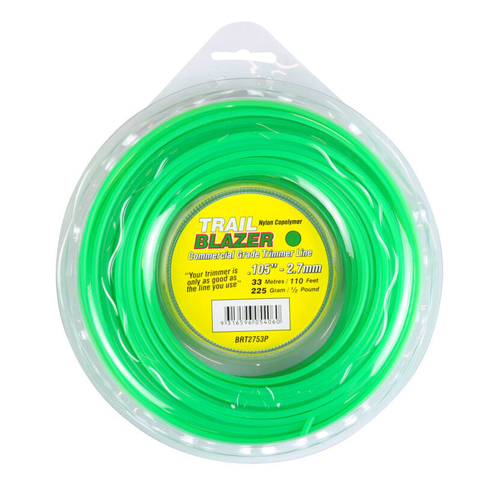 Trail Blazer Trimmer Line .105" / 2.70mm Donut Length 33m