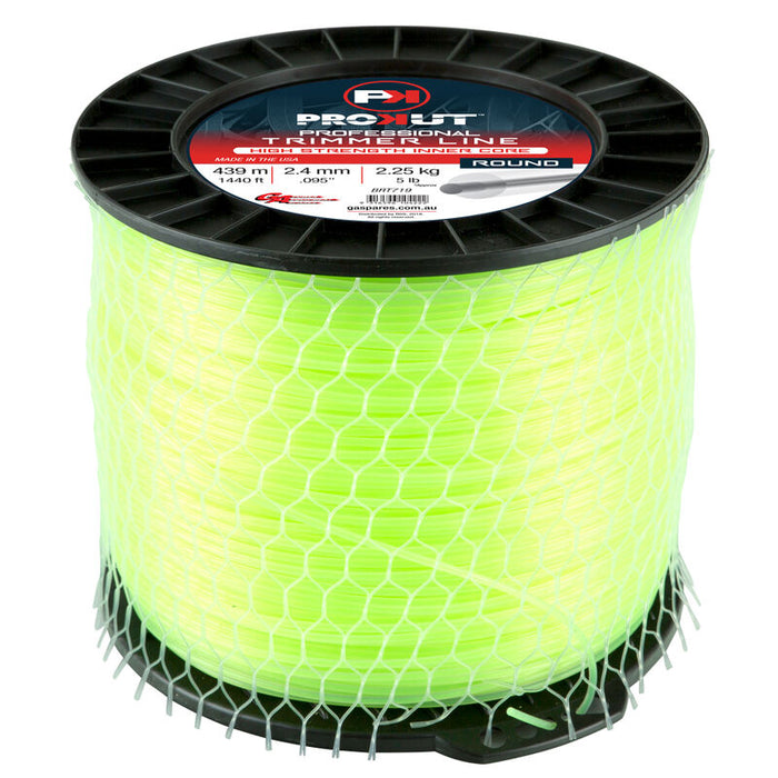 Prokut Trimmer Line Round Green .095 2.4mm 5lb 439m Spool