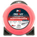 Prokut Trimmer Line Square Pink .105 2.65mm 1/2 Lb 28m Donut