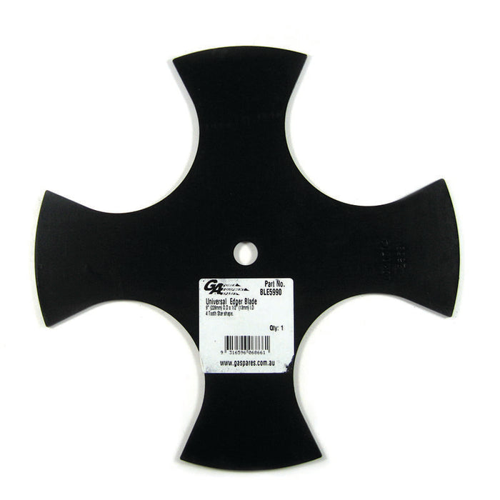 9" Edger Disc 4-tooth 1/2" Hole