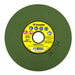 Grinding Wheel Green Suits 1/4", 3/8"lp & .325" 145 X 22.2 X 3.2