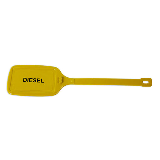 Identification & Fuel Tags Diesel Plastic Gold (10 Pack) Pack Of 10