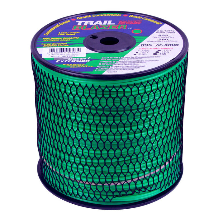 Trail Blazer Trimmer Line .095" / 2.40mm Spool Length 261m Weight 1.35kg