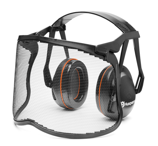 Garden Earmuffs With Mesh Visor