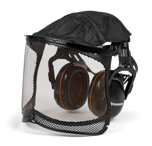 Premium Earmuffs With Ultra Vision Mesh Visor