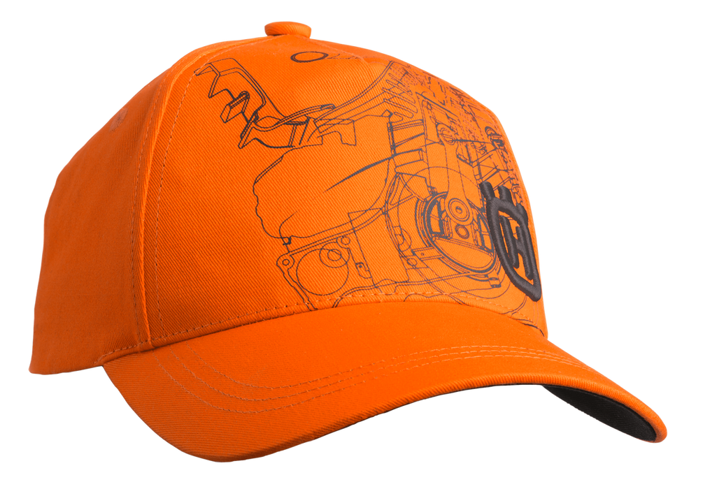 Xplorer Cap Pioneer Saw Orange